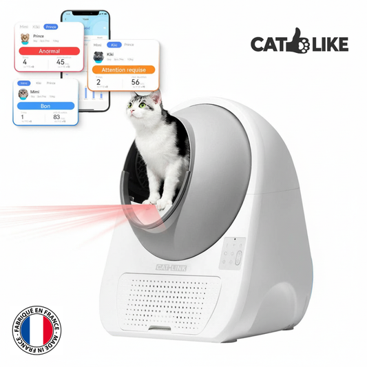 CATLIKE Pro-X Luxury – Litière pour chat autonettoyante intelligente