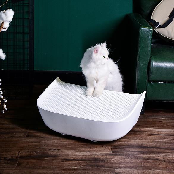 CATLIKE Escalier pour Bac à Litière pour Chat