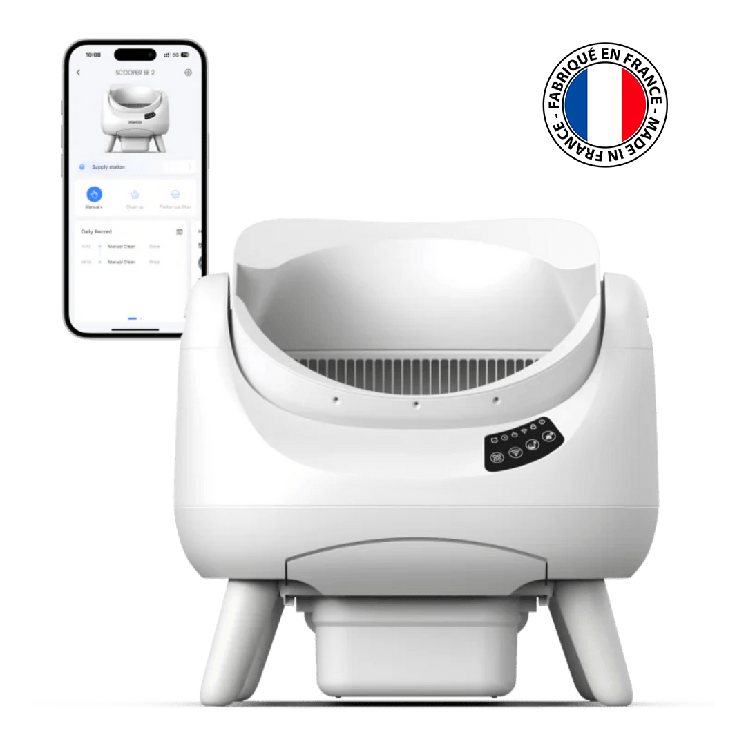 CATLIKE Open-X Litière autonettoyante intelligente (Design ouvert)